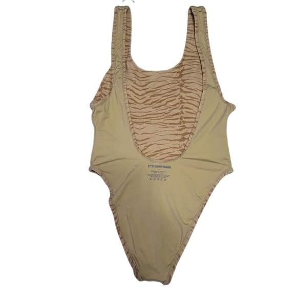 Free People It's Now Cool The Showtime One-piece Swimsuit/Bodysuit Tiger Terry - Picture 7 of 10